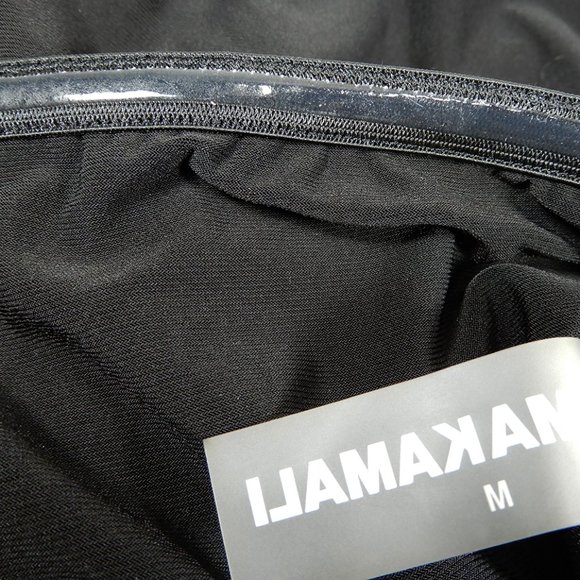 NORMA KAMALI Strapless Babydoll Mio One-Piece Blouson SWIMSUIT M 6 Black NEW - Picture 10 of 14